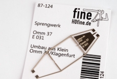 Sprengwerk für Omm 37 - E 031