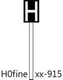 Haltetafel, schwarze Tafel (Ne 5)